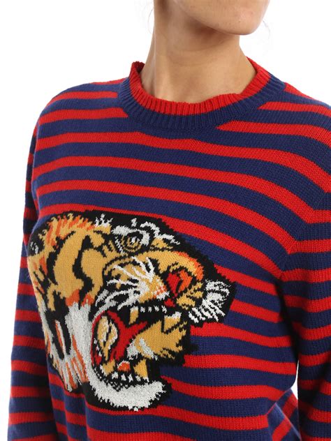 gucci tiger orange sweater|gucci tiger sweater women.